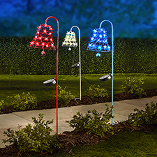 The Patriotic Solar Twinkling Lights