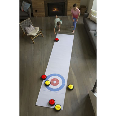 The Indoor Air Propelled Curling Game