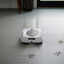 The Braava jet m6 App And Voice Controlled Robotic Wet/Dry Mop