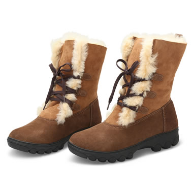 The Lady Drover's Sheepskin Boots