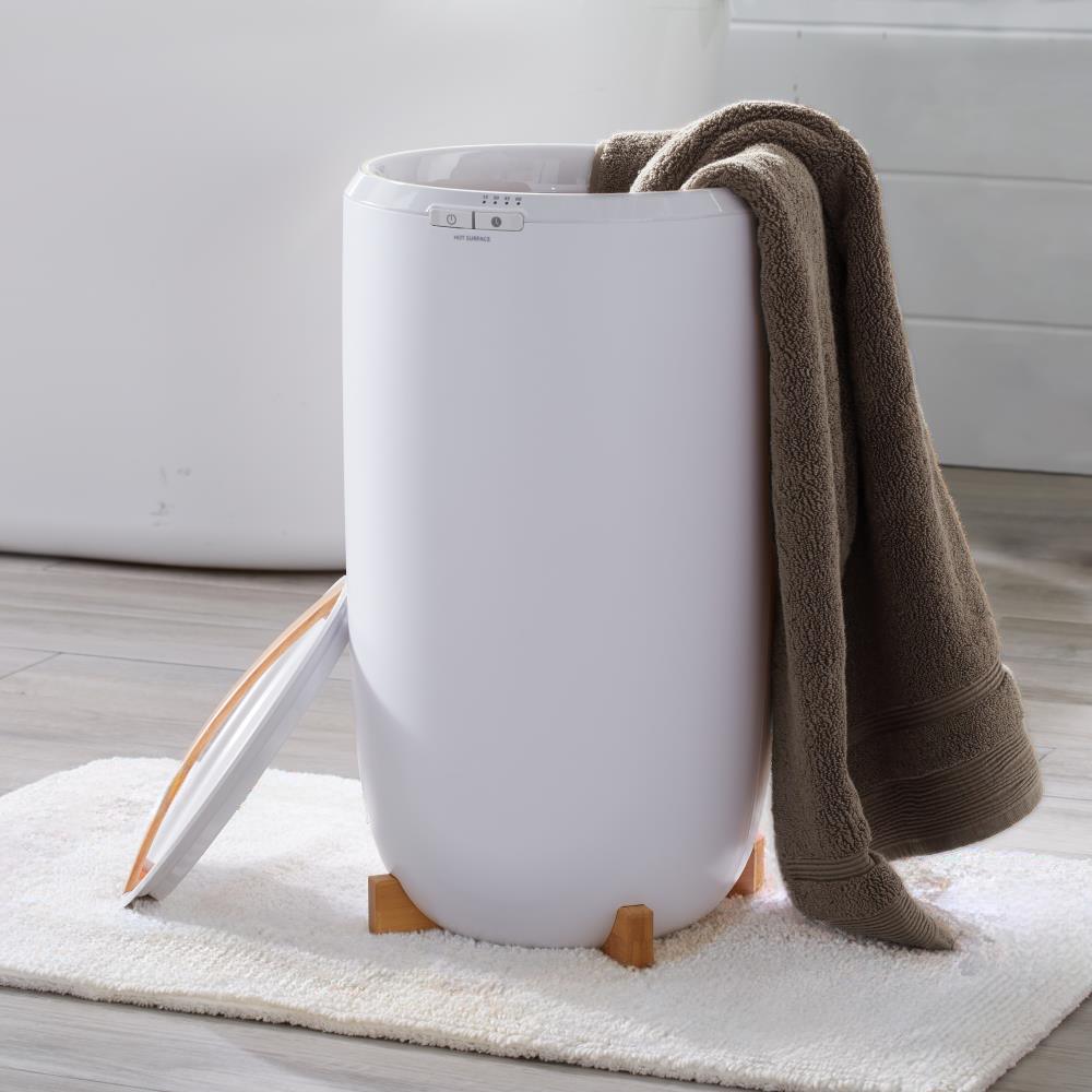 The Best Heated Towel Warmer - Hammacher Schlemmer