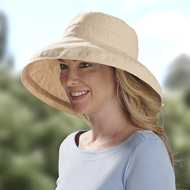 The Lady's Foldable UPF 50+ Cotton Hat