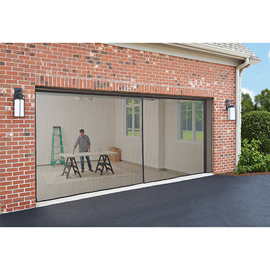 Two Door Garage Bug Barrier