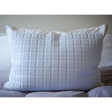 The Cooling Gel Pillow Cover Hammacher Schlemmer