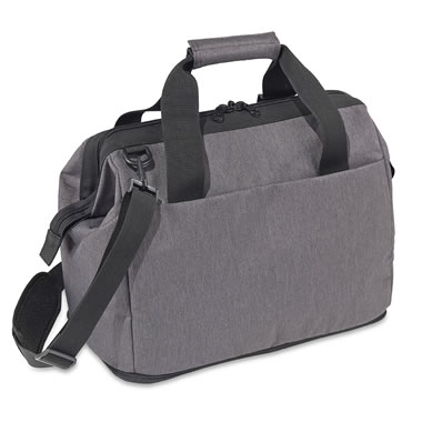 The Wide Mouth Expandable Boston Bag