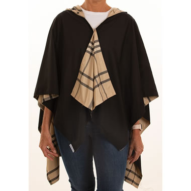 The Lady's Lightweight Reversible Rain Wrap