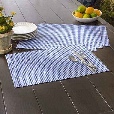 The Stainproof Easy Care Outdoor Placemat (Set of 4)
