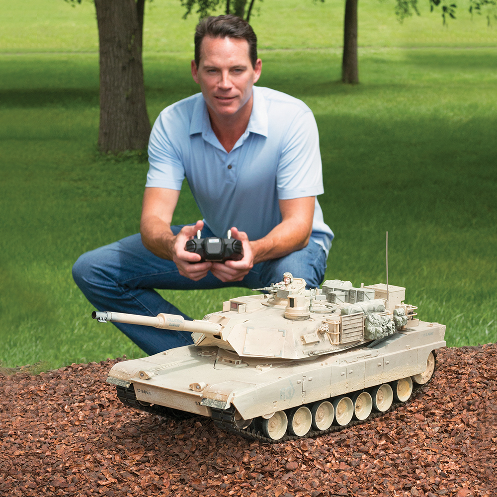 The Remote Controlled Abrams Tank - Hammacher Schlemmer