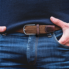 The Perfect Fit Stretch Woven Belt