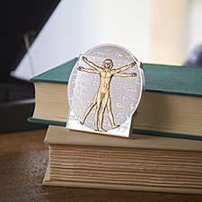The Vitruvian Man Coin