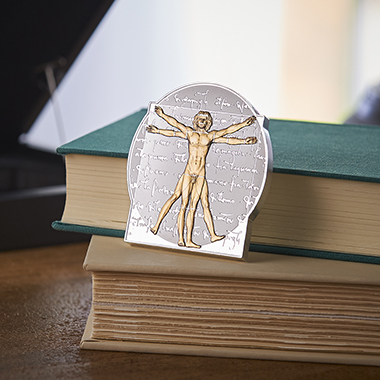 The Vitruvian Man Coin