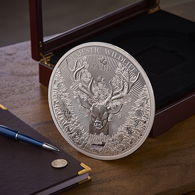 The Ten Point Buck Pure Silver Kilo Coin