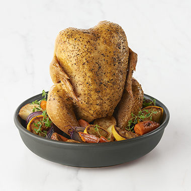 The Superior Vertical Chicken Roasting Pan