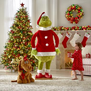 life size grinch stuffed animal