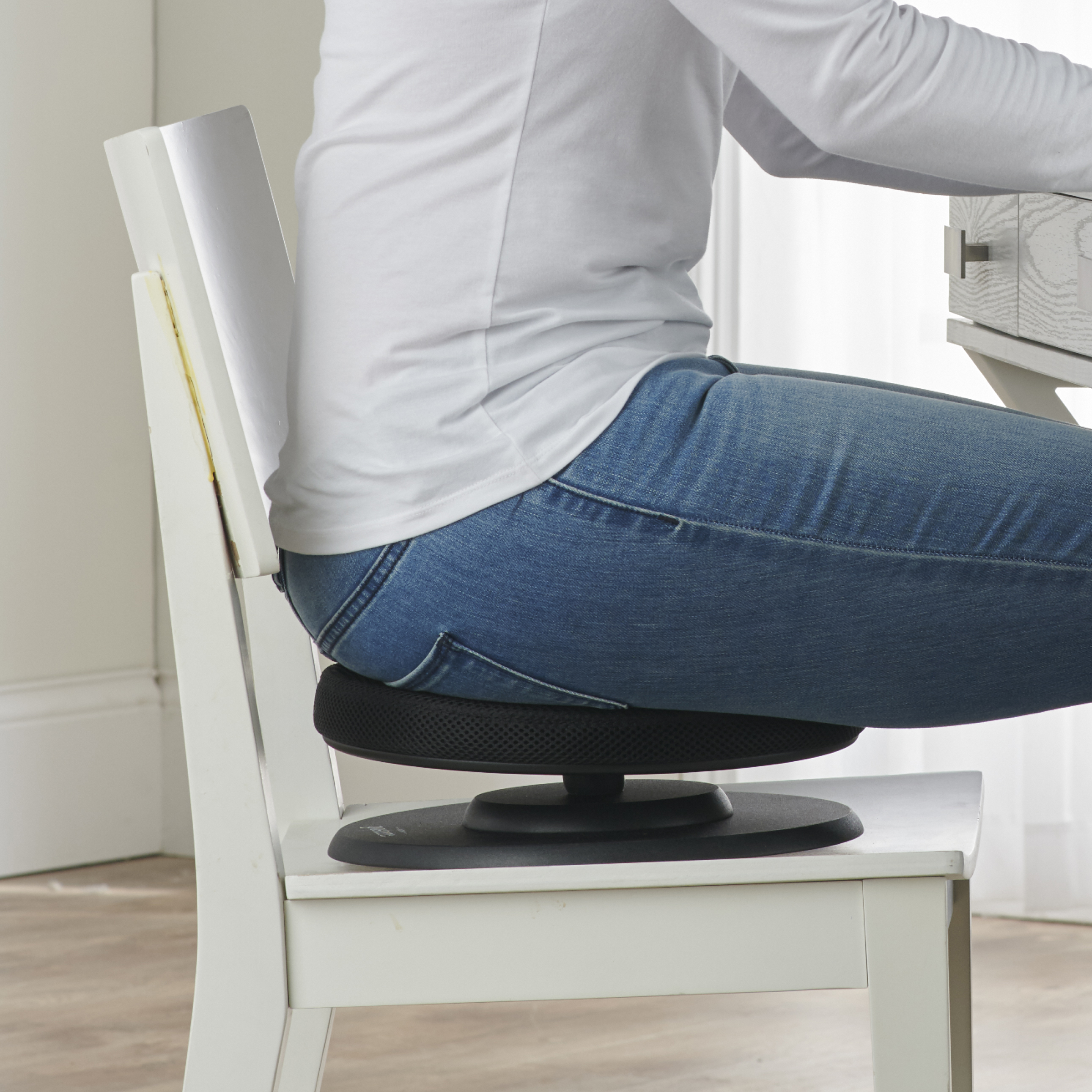 The Swedish Posture Seat - Hammacher Schlemmer