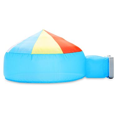 The Fan Inflated Play Fort