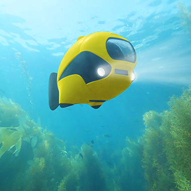 The Only Underwater Exploring Drone