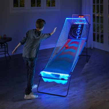 The Foldaway Illuminated Bowling Arcade Game