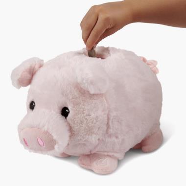 The Animated Plush Piggy Bank