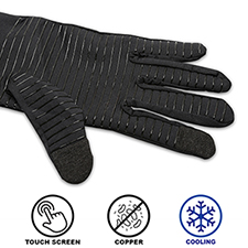 The Antimicrobial Touchscreen Gloves