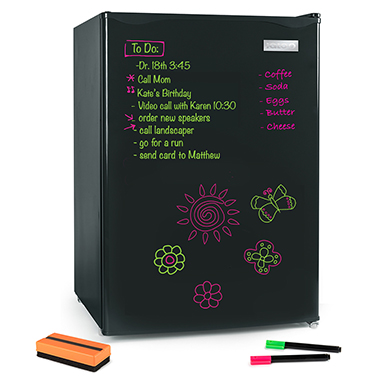 The Dry Erase Board Mini Fridge/Freezer