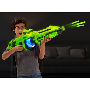 The Glow In The Dark Rapid Fire Blaster