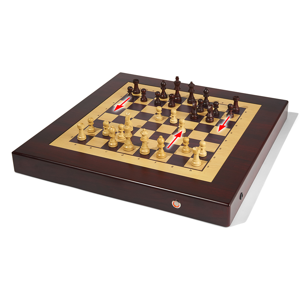 Voice Master Electronic Chess and Checkers Set with 8-In-1 Board Games