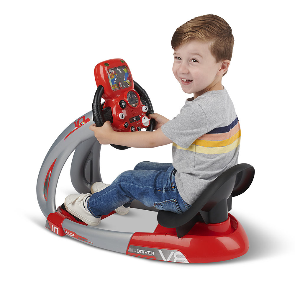 The Children's Racing Simulator - Hammacher Schlemmer