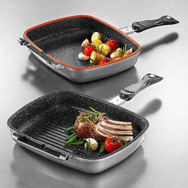 The Award Winning Double Frying Pan
