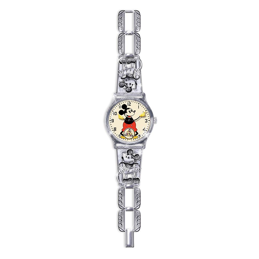 1933 First Mickey Mouse Watch Replica - Silver