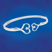 http://www.hammacher.com - Always My Granddaughter Diamond Bracelet 99.95 USD