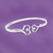 http://www.hammacher.com - Always My Daughter Diamond Bracelet 99.95 USD