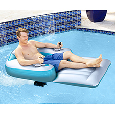 The Motorized Pool Float