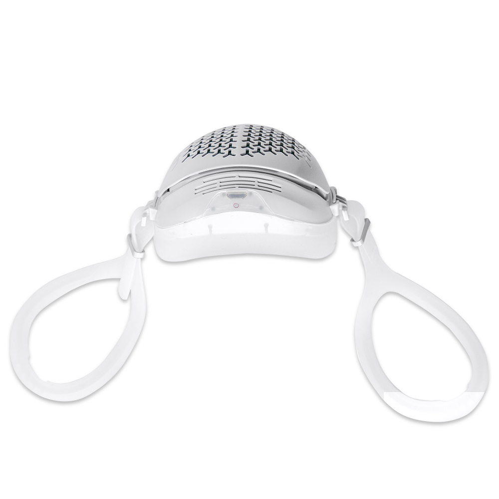 The Electronic HEPA Filtering Face Mask Hammacher Schlemmer