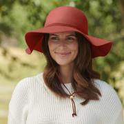 http://www.hammacher.com - The Lady’s All Season Packable Wool Hat 69.95 USD