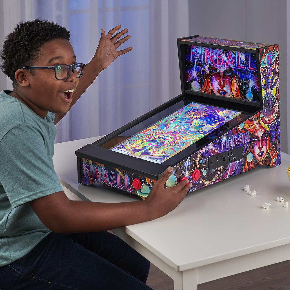 digital tabletop pinball machine