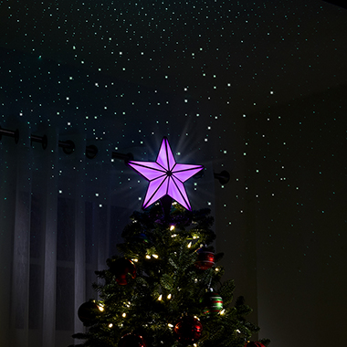 The Laser Ceiling Projecting Tree Topper