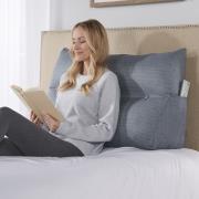 http://www.hammacher.com - The Reader’s Headboard Wedge Pillow 99.95 USD