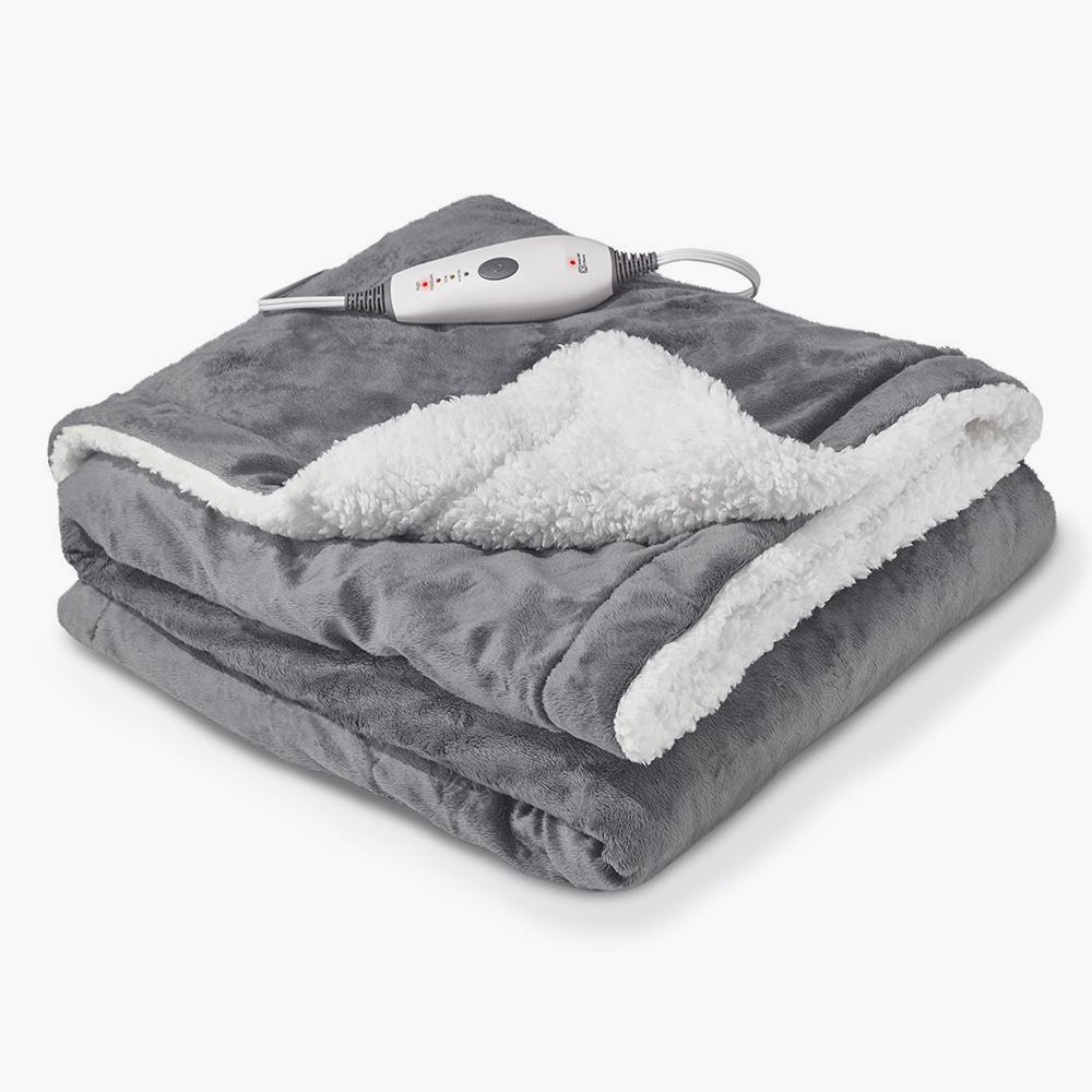 The Heated Weighted Blanket - Hammacher Schlemmer