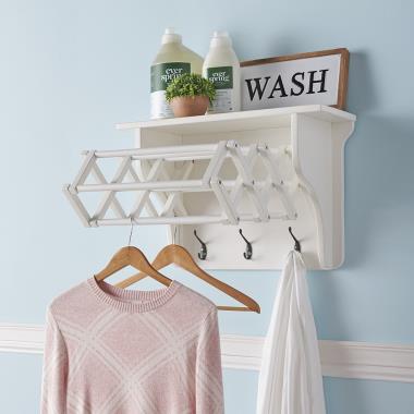 The Space Saving Mounted Drying Rack