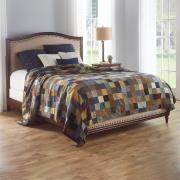 http://www.hammacher.com - The Genuine Irish Tweed Patchwork Quilt 999.95 USD