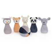 http://www.hammacher.com - The Plush Animal Friends Bowling Set 29.95 USD