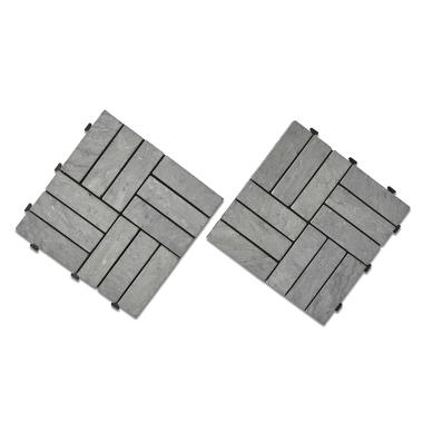 The Interlocking Stone Deck Tiles