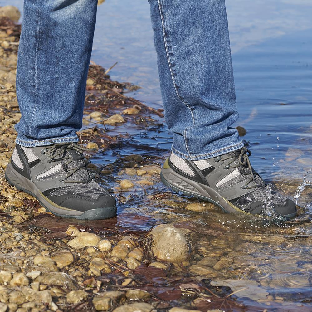 The All Terrain Waterproof Walking Shoes - Hammacher Schlemmer