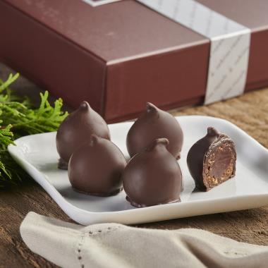 The European Brandy Filled Dark Chocolate Dipped Figs