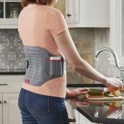 http://www.hammacher.com - The Cordless Wearable Heating Pad 99.95 USD