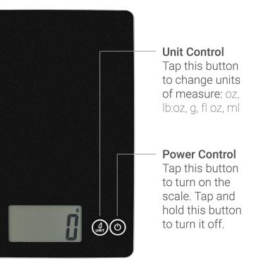 The Easy Read Digital Scale - Hammacher Schlemmer