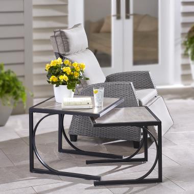 The Weatherproof Nesting End Tables