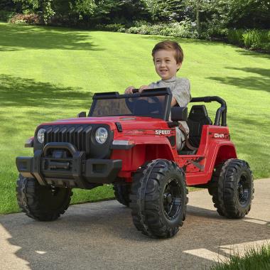 The Child's Electric 4X4 Truck Ride On