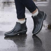 http://www.hammacher.com - The Women’s Slip On Waterproof Boots 129.95 USD